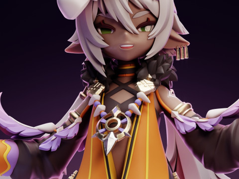 Iansan Genshin Impact 3D Print Model
