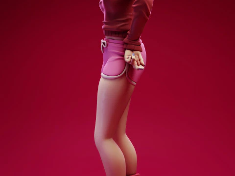 Noodle Cracker Island Gorillaz 3D Print Model