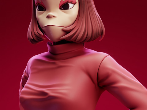 Noodle Cracker Island Gorillaz 3D Принт Модель