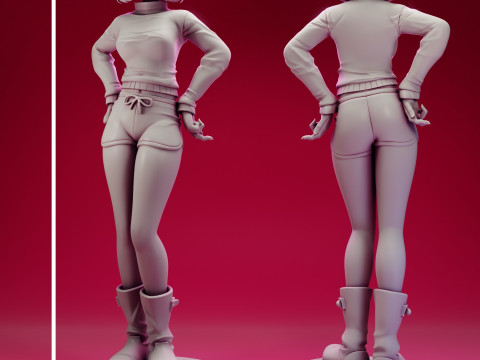 Noodle Cracker Island Gorillaz 3D Принт Модель