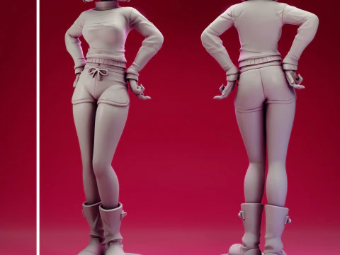 Noodle Cracker Island Gorillaz 3D Print Model