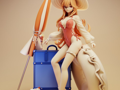 Richelieu Azur Lane 3D Print Model