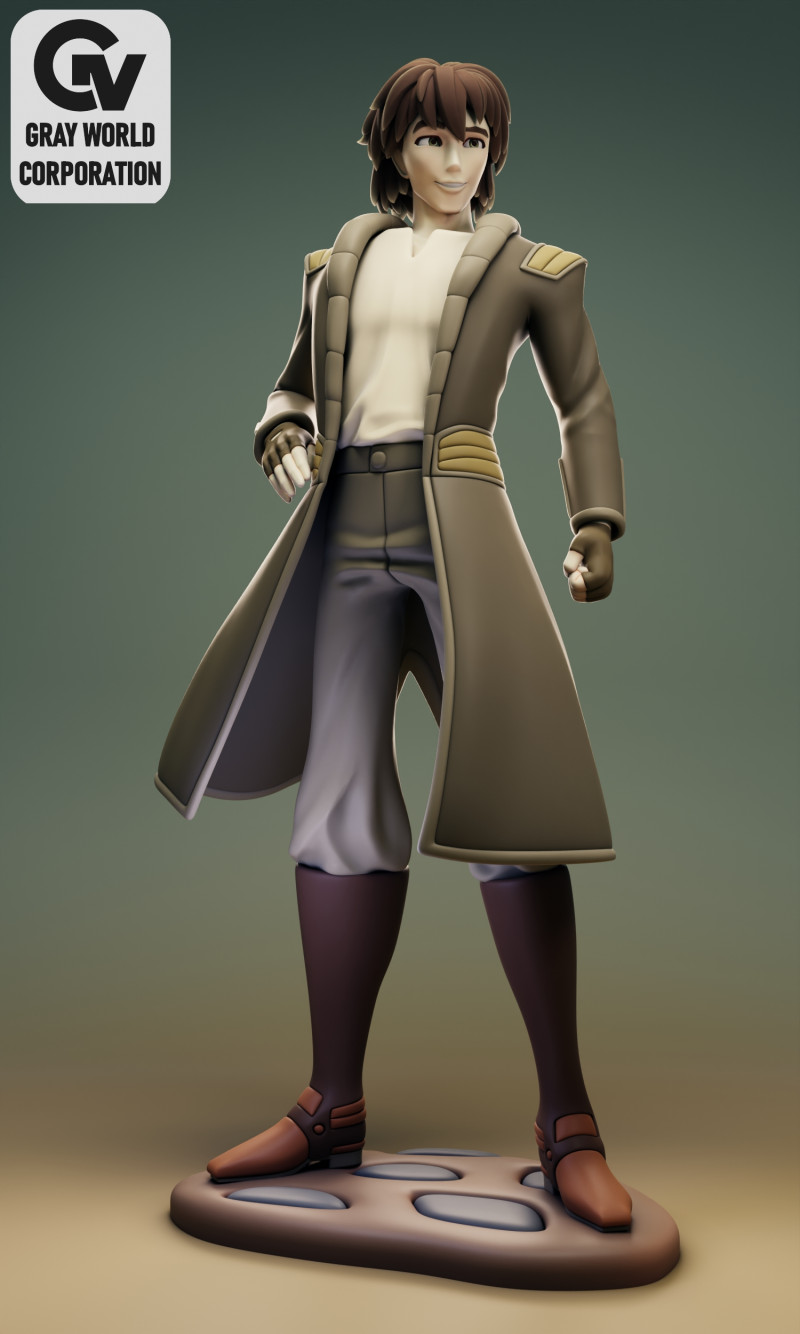 Caleb WITCH 3D Принт Модель .c4d .max .obj .3ds .fbx .stl .blend