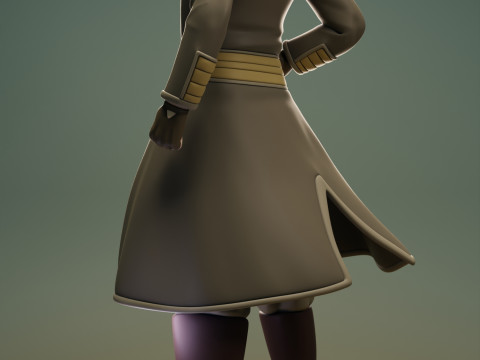 Caleb WITCH 3D Принт Модель