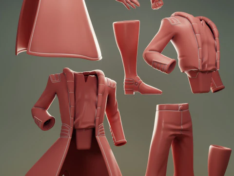 Caleb WITCH 3D Print Model