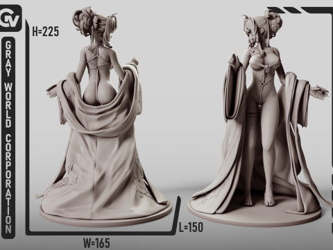 Glorious Azur Lane Modelo de Impressão 3D