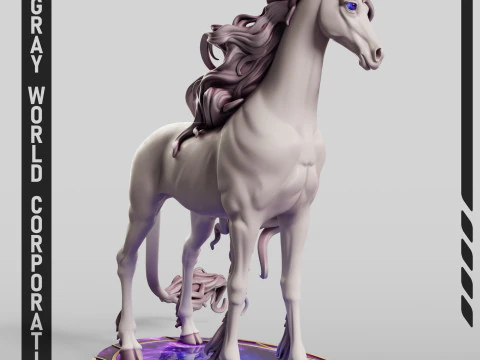 Unicorn OC 3D Print Model