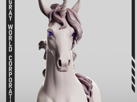 Unicorn OC 3D Print Model