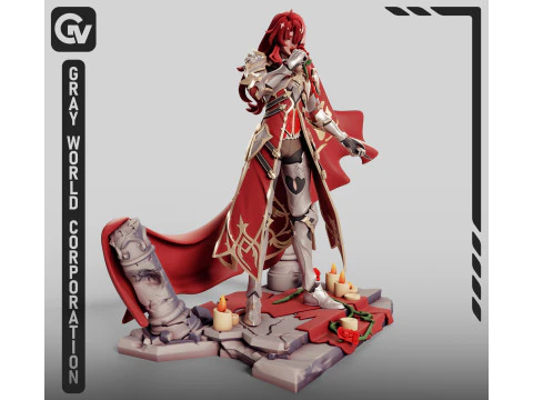 Argenti Honkai Star Rail 3D Print Model