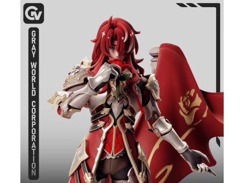Argenti Honkai Star Rail 3D Print Model