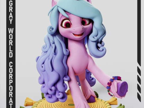Izzy Moonbow Mi Peque&ntilde;o Pony Modelo de impresión 3D