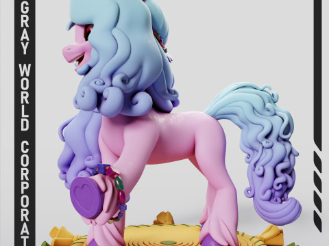 Izzy Moonbow My Little Pony 3D 打印模型