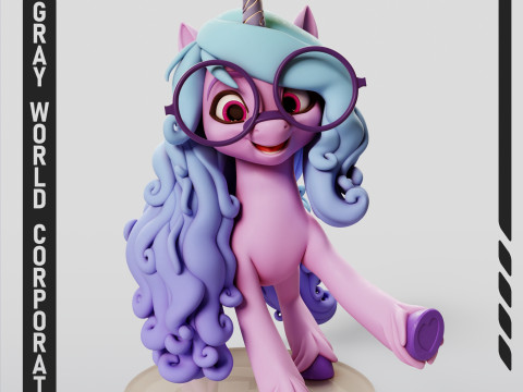 Izzy Moonbow My Little Pony 3D 打印模型
