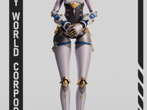 Ineffa Genshin Impact Modello di stampa 3D