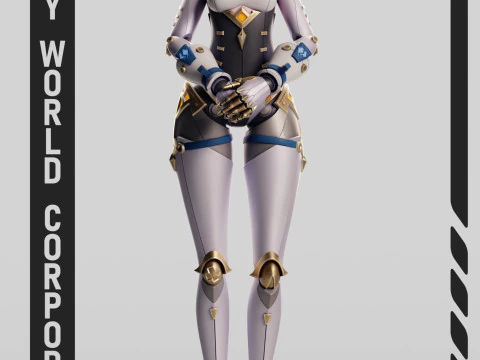 Ineffa Genshin Impact 3D Print Model