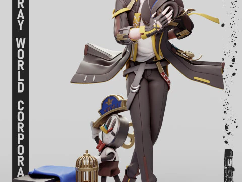 カエルス本海スターレール 3Dプリントモデル