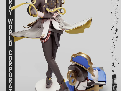 Caelus Honkai Star Rail 3D Print Model