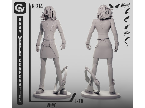 Ogron Winx Club 3D printmodel