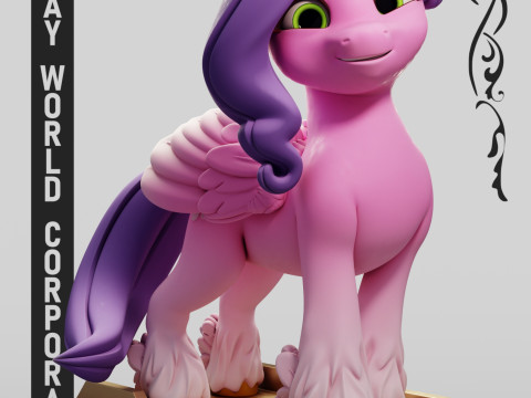 Princess Philomena Pipp Petals My Little Pony 3D Baskı Modeli