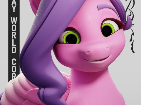 Princess Philomena Pipp Petals My Little Pony 3D Принт Модель