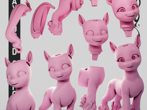 Princess Philomena Pipp Petals My Little Pony 3D Принт Модель