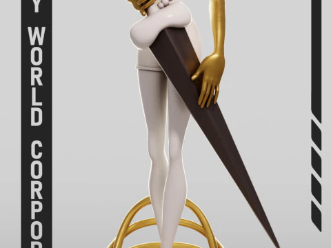 포스포필라이트 하우스키노쿠니 3D 프린트 모델