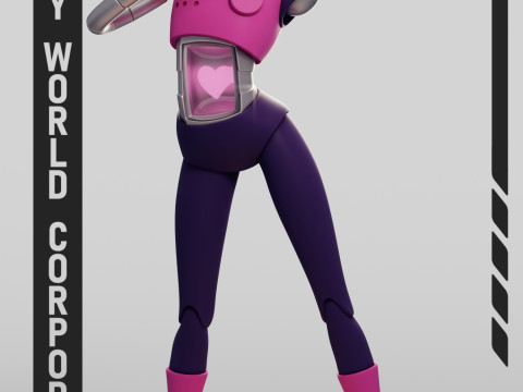 Mettaton Undertale Modèles 3D en vedette