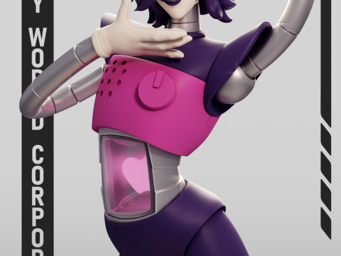 Mettaton Undertale 3D 打印模型