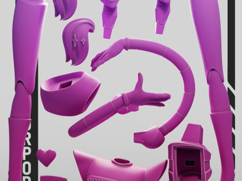 Mettaton Undertale 3D 打印模型