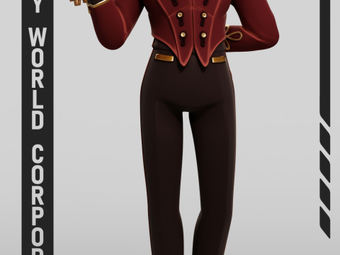 The Doorman The Deadlock Model Cetak 3D
