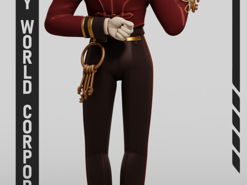 The Doorman The Deadlock 3D Print Model