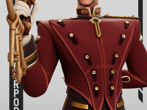 The Doorman The Deadlock 3D Print Model