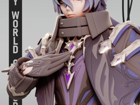 Flins Genshin Impact 3D Print Model
