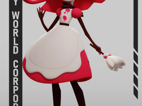 hotelu Niffty Hazbin Model do druku 3D