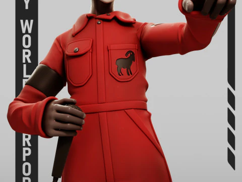Corey Taylor Slipknot 3D Print Model