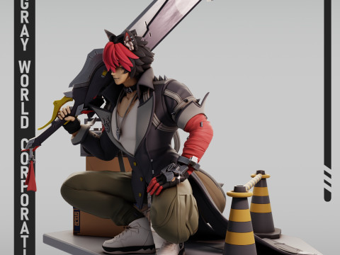 Komano Manato 1 Zenless Zone Zero 3D Print Model