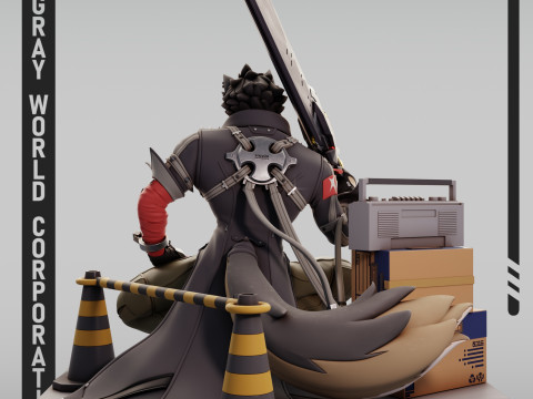 Komano Manato 1 Zenless Zone Zero 3D Print Model