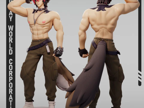 Komano Manato 2 Zenless Zone Zero 3D Print Model