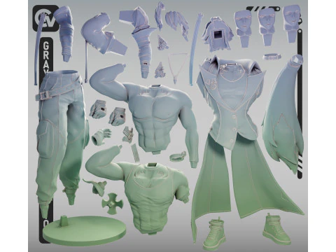 Komano Manato 2 Zenless Zone Zero 3D Print Model