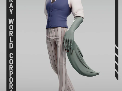 Legoshi Canavarları 3D Baskı Modeli