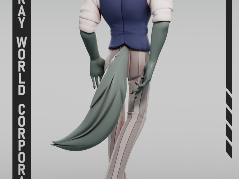 Legoshi Beastars 3D Print Model