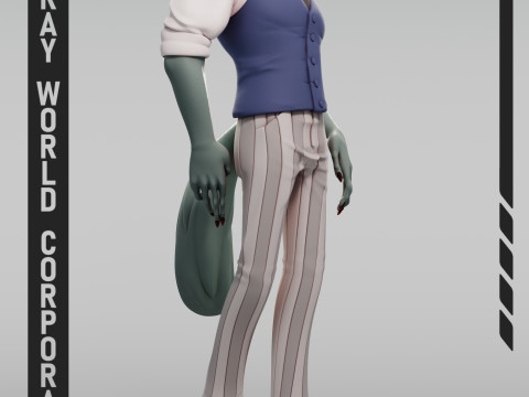 Legoshi Beastars 3D Print Model