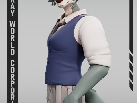 Legoshi Beastars 3D Print Model