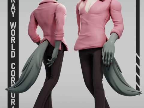 Legoshi Beastars 3D Print Model