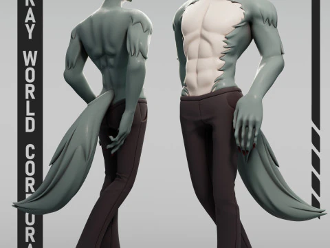 Legoshi Beastars 3D Print Model
