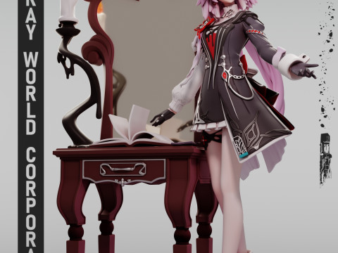 エバーナイト本気スターレール 3Dプリントモデル