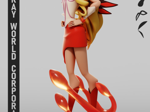 Diaspro Fairy Form Winx Club 3D Print Model