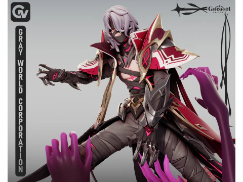 Rerir Genshin Impact 3D Print Model