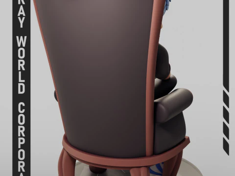 Gintoki Sakata Gintama 3D Print Model