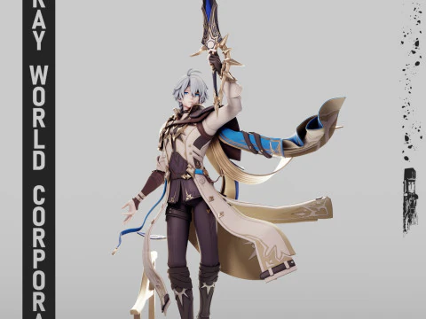 Phainon Honkai Star Rail 3D Print Model